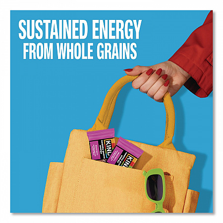 Healthy Grains Energy Mixed Berry Bars, 1.4 oz Bar, 10/Box (67073)