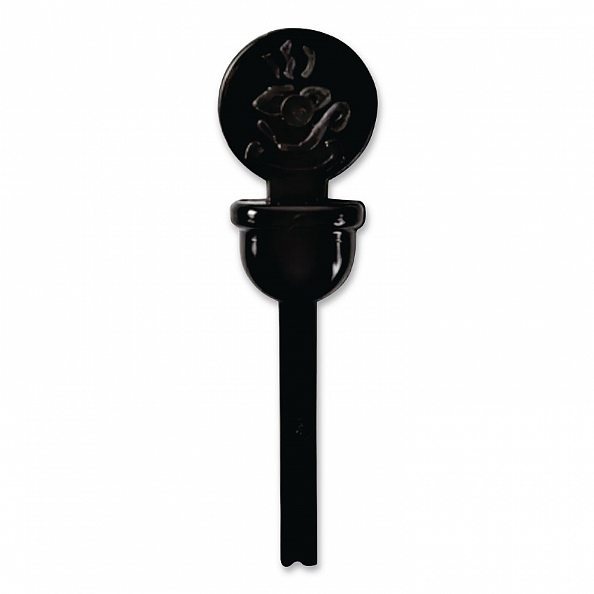 Beverage Plugs, 2", Black, 2,000/Carton (CPLUGBK)