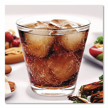 Comet Plastic Tumbler, Squat, 5 oz, Clear, 50/Pack, 20 Packs/Carton (T5S)