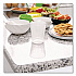 Comet Plastic Tumbler, Tall, 7 oz, Clear, 25/Pack, 20 Packs/Carton (T7T)