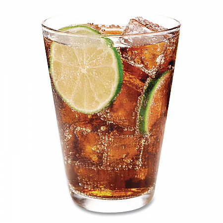 Comet Plastic Tumbler, Tall, 7 oz, Clear, 25/Pack, 20 Packs/Carton (T7T)