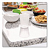 Comet Plastic Tumbler, Tall, 8 oz, Clear, 25/Pack, 20 Packs/Carton (T8T)