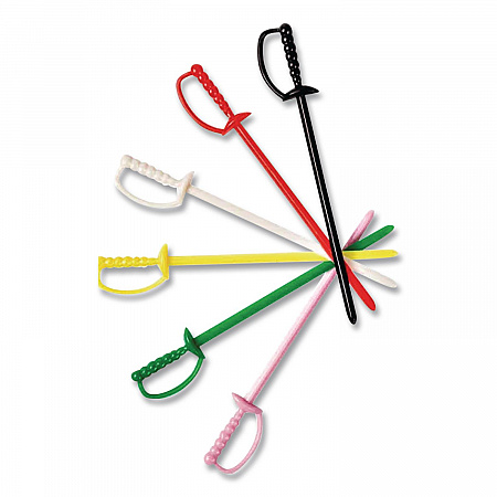 Sword Picks, Plastic, 3.25