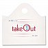 Wave Top To-Go Bags, Take-Out Labeling, Cut-Out Handles, 19