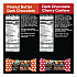 Minis Peanut Butter Dark Chocolate and Dark Chocolate Cherry Cashew Variety Pack, 0.74 oz Bar, 20/Box (43012)