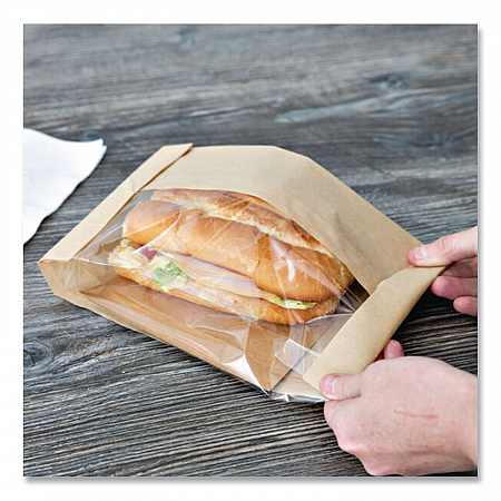 Dubl View Sandwich Bags, 9.5