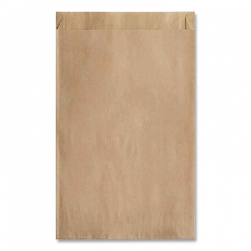 EcoCraft Grease-Resistant Sandwich Bags, 6.5" x 1" x 8", Natural, 2,000/Carton (300100)