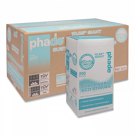 Marine Biodegradable Straws, 10.25