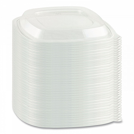 Crystal Classics Lid, 8.13 x 8.13, Clear, Plastic, 150/Carton (4308100)