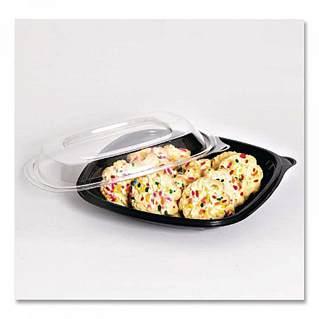 Crystal Classics Lid, 8.13 x 8.13, Clear, Plastic, 150/Carton (4308100)