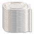 Crystal Classics Lids, 8.13 x 8.13 x 0.34, Clear, Plastic, 150/Carton (4308115)