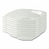 Crystal Classics Bowl, 32 oz, 8.13 x 8.13 x 1.75, Clear, Plastic, 150/Carton (4548110)