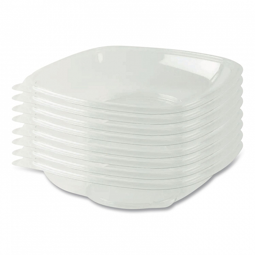 Crystal Classics Bowl, 32 oz, 8.13 x 8.13 x 1.75, Clear, Plastic, 150/Carton (4548110)
