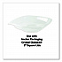 Crystal Classics Bowl, 32 oz, 8.13 x 8.13 x 1.75, Clear, Plastic, 150/Carton (4548110)