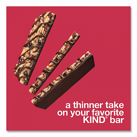 Thins Peanut Butter Dark Chocolate and Dark Chocolate Cherry Cashew Variety Pack, 0.74 oz Bar, 20/Box (41891)