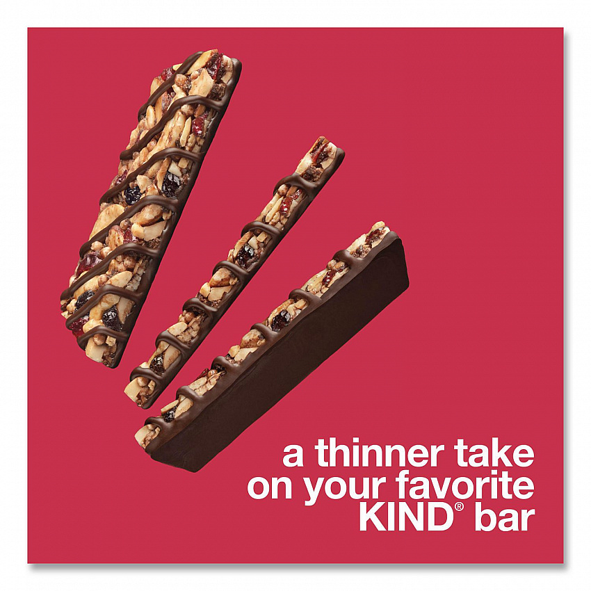 Thins Peanut Butter Dark Chocolate and Dark Chocolate Cherry Cashew Variety Pack, 0.74 oz Bar, 20/Box (41891)