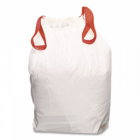 Drawstring Kitchen Bags, 13 gal, 24