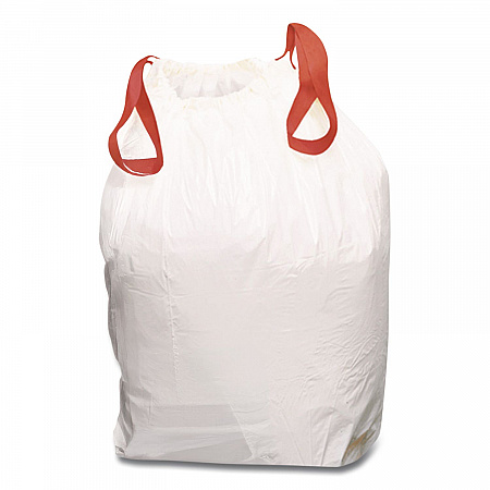 Drawstring Kitchen Bags, 13 gal, 24