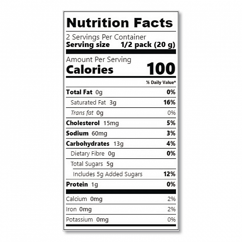Shortbread Cookies, 2/Pack, 24 Packs/Box (W116)