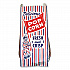 Pinch-Bottom Paper Popcorn Bag, Delicious Popcorn: Circus Clown Icon Labeling, 4
