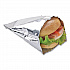 Foil Single-Serve Bags, Unlabeled Burger, 6