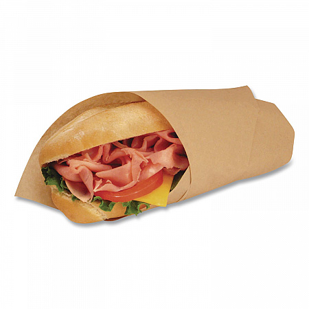 EcoCraft Grease-Resistant Paper Wraps and Liners, 14 x 14, Natural, 1,000/Box, 4 Boxes/Carton (300899)
