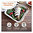 Fiber Meat and Produce Trays, 7.1 x 9.1 x 0.7, Natural, Paper, 500/Carton (TRSC4SLFS)