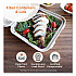 Fiber Containers, 48 oz, 8.7 x 6.5 x 3.1, Natural, Paper, 400/Carton (CTSCU3LFP)