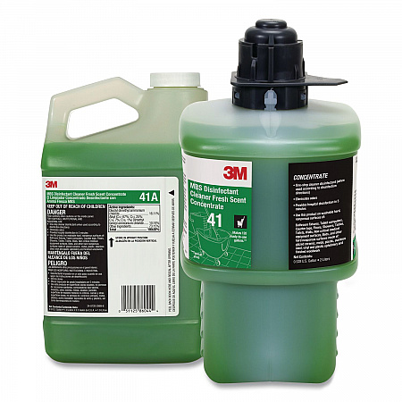 MBS Disinfectant Cleaner Concentrate, Fresh Scent, 0.5 gal Bottle, 4/Carton (41A)