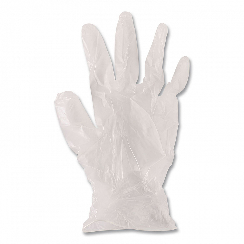 General Purpose Vinyl Gloves, Powder-Free, X-Large, 2.6 mil Thick, 9.5" Long, Clear, 100/Box (365XLBX)