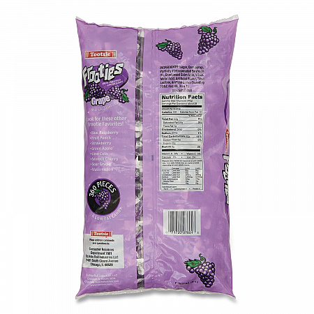Frooties, Grape, 38.8 oz Bag, 360 Pieces/Bag (7801)