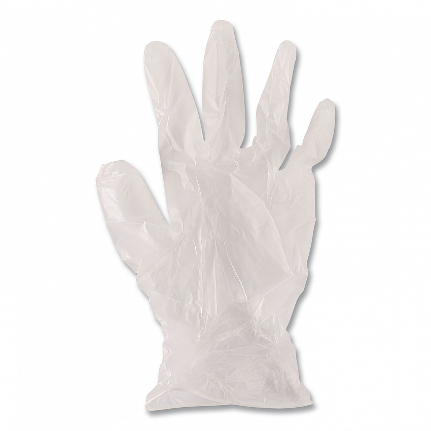 General Purpose Vinyl Gloves, Powder-Free, X-Large, 2.6 mil Thick, 9.5" Long, Clear, 100/Box, 10 Boxes/Carton (365XLCT)