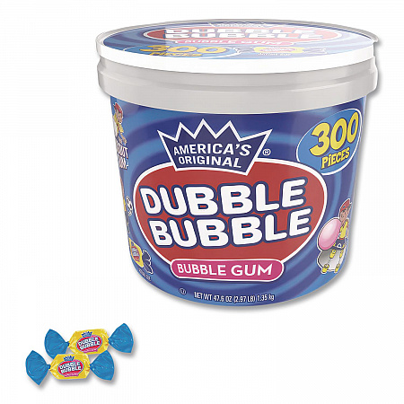 Bubble Gum, Original Pink, 300/Tub (16403)