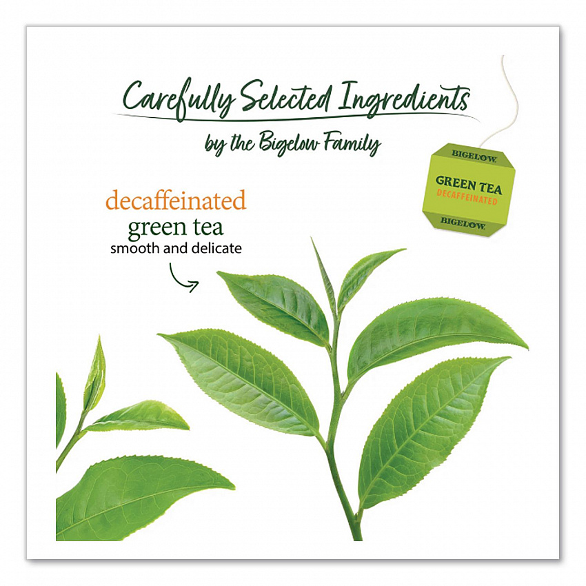 Decaffeinated Green Tea, Green Decaf, 0.34 lbs, 28/Box (10347)