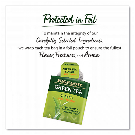 Decaffeinated Green Tea, Green Decaf, 0.34 lbs, 28/Box (10347)