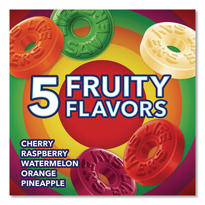 Hard Candy, Original Five Flavors, 50 oz Bag (28098)