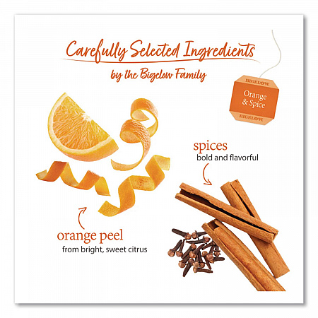 Orange and Spice Herbal Tea, 28/Box (10398)