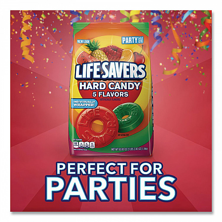 Hard Candy, Original Five Flavors, 50 oz Bag (28098)