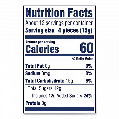 Hard Candy, Original Five Flavors, 6.25 oz Bag (88501)