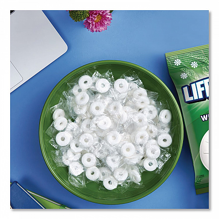 Hard Candy Mints, Wint-O-Green, Individually Wrapped, 6.25 oz Bag (88504)