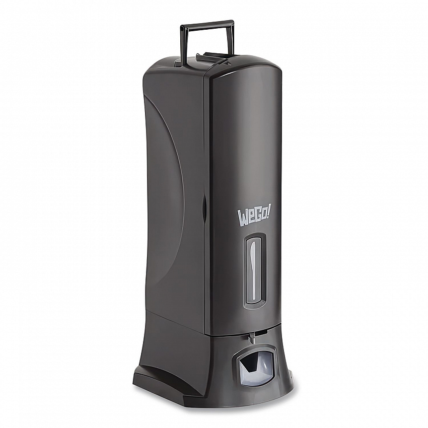 Utensil Dispenser, Holds 100 Knives, 10.22 x 12.5 x 23.75, Black (56101100)