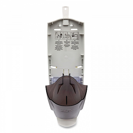 1 Liter Manual Liquid Dispenser, 1 L, 5.1 x 4 x 12.3, Translucent Smoke, 6/Carton (03922)
