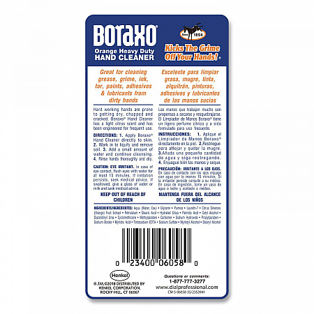 Orange Heavy Duty Hand Cleaner, Citrus Scent, 3 L (06058)