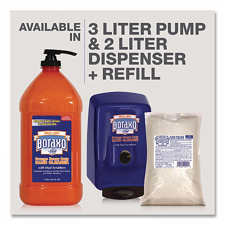 Orange Heavy Duty Hand Cleaner, Citrus Scent, 3 L, 4/Carton (06058CT)