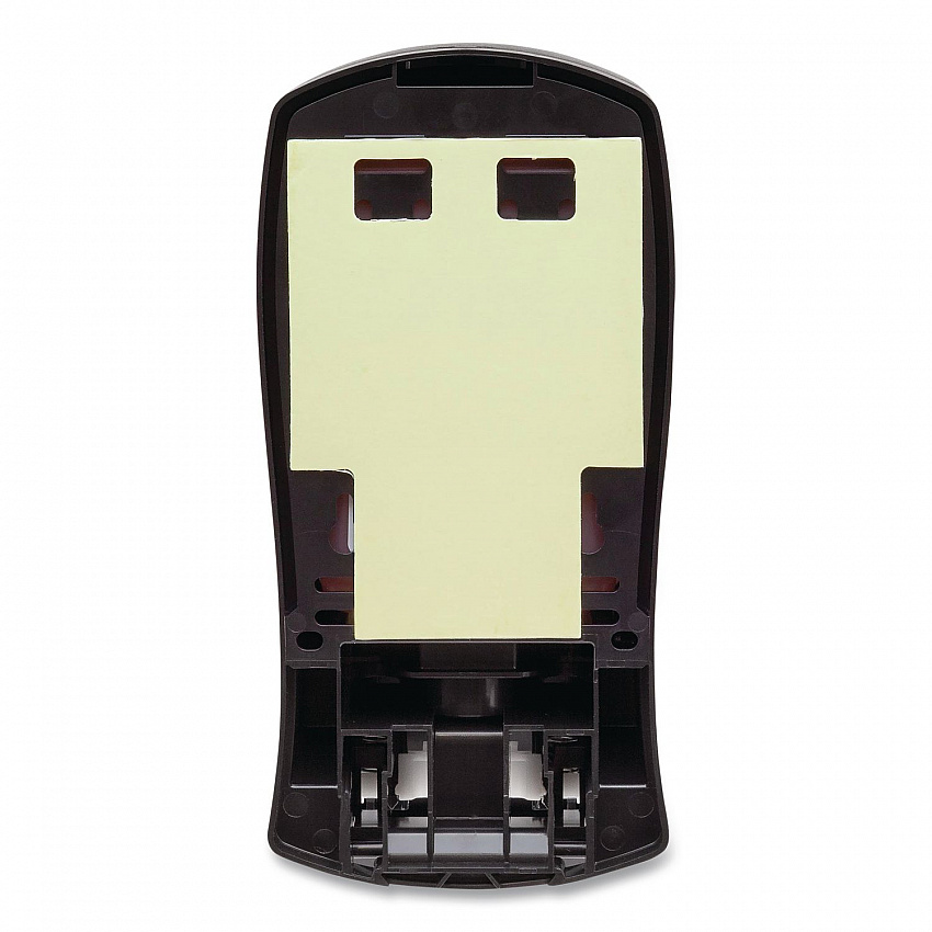 FIT Universal Manual Dispenser, 1.2 L, 4 x 5.13 x 10.5, Slate, 3/Carton (16619)