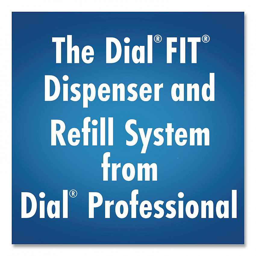 FIT Universal Manual Dispenser, 1.2 L, 4 x 5.13 x 10.5, Slate, 3/Carton (16619)