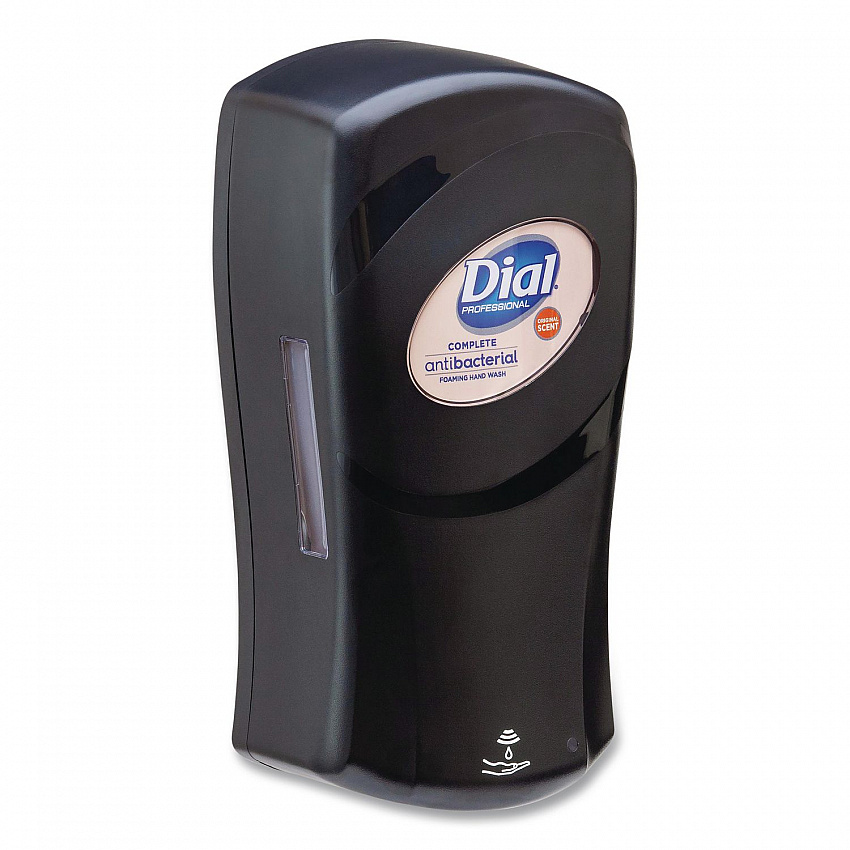 FIT Universal Touch Free Dispenser, 1 L, 4 x 5.4 x 11.2, Slate, 3/Carton (16626)