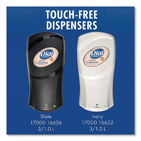 FIT Universal Touch Free Dispenser, 1 L, 4 x 5.4 x 11.2, Slate, 3/Carton (16626)