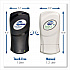 FIT Universal Manual Dispenser, 1.2 L, 4 x 5.13 x 10.5, Ivory, 3/Carton (16656)
