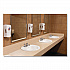 FIT Universal Manual Dispenser, 1.2 L, 4 x 5.13 x 10.5, Ivory, 3/Carton (16656)